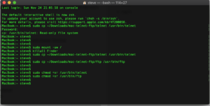 mac os telnet client mac os telnet client